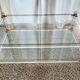 Coffee table in Altuglass "Romeo" 70s/80s
