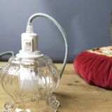 Transparent bulb portable lamp
