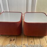 Pair of vintage bedside tables