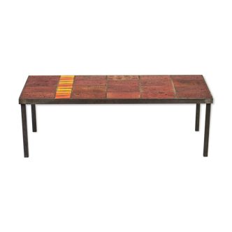 Tiled coffee table 1960