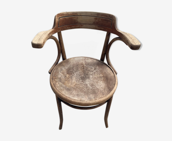 Fauteuil de bureau en bois