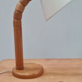 Scandinavian articulated pine lamp