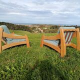 Brutalist living room, Sweden, 1960s
