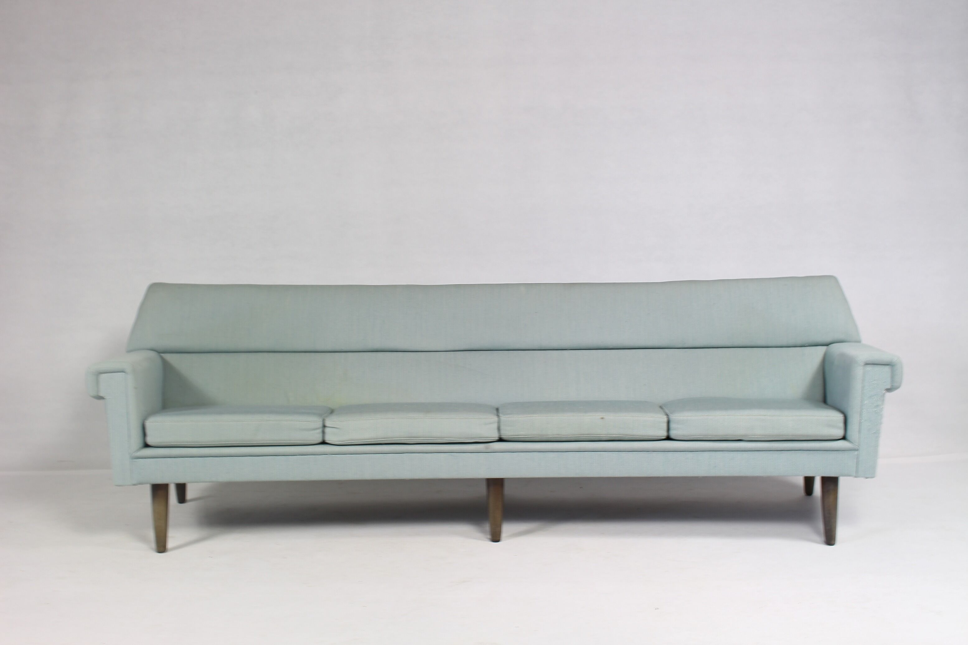 Danish Curved Banana Sofa By Kurt Østervig1960s