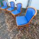 6 bistro restaurant chairs
