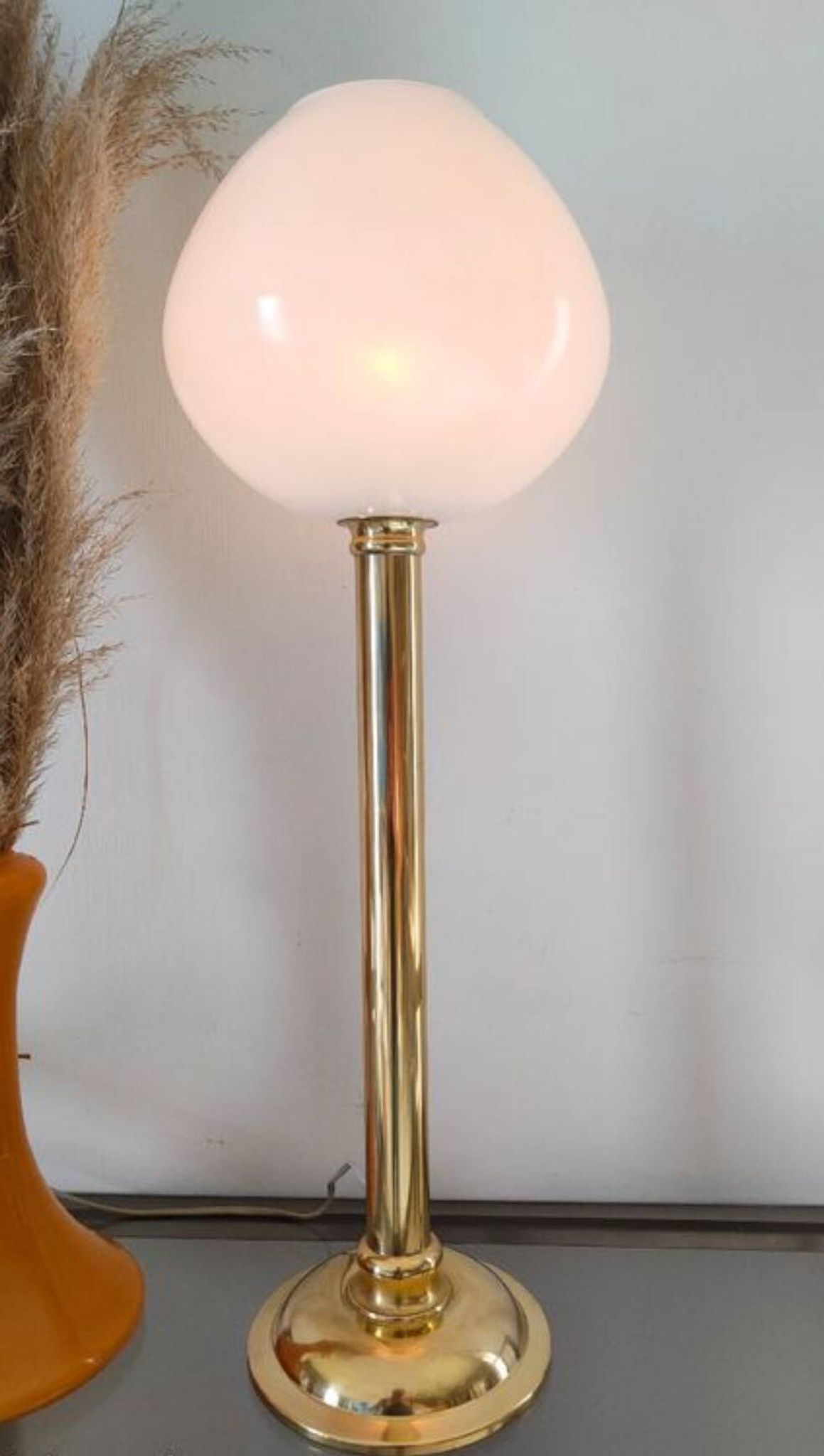 Vintage brass lamp 1960