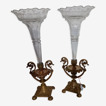 Vases cornet