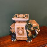 Vintage elephant plant holder