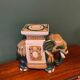 Porte-plantes éléphant vintage