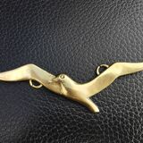 Set of 3 brass birds