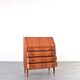 Mid-Century Danish Teak Secretary, 1960s.