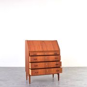 Mid-Century Danish Teak Secretary, 1960s.