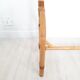 Two vintage bamboo coat racks