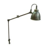 Silver brass architect's lamp