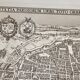 Gravure XIXème / Plan de Paris / Plan de Visscher
