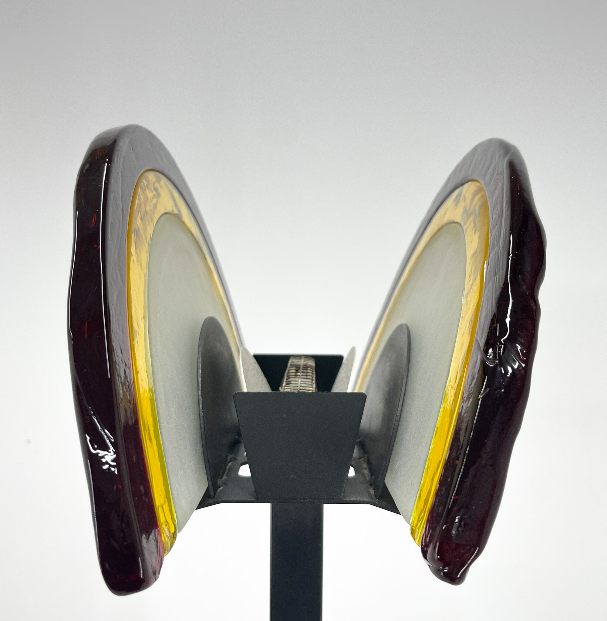 Italian AV Mazzega Floor Lamp, Labelled, 1980