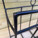 Magazine holders folk art in black metal
