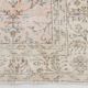 7x10 Blush Pink All-Over Floral Anatolian Vintage Rug, 215x304Cm