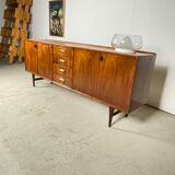 Vintage teak row