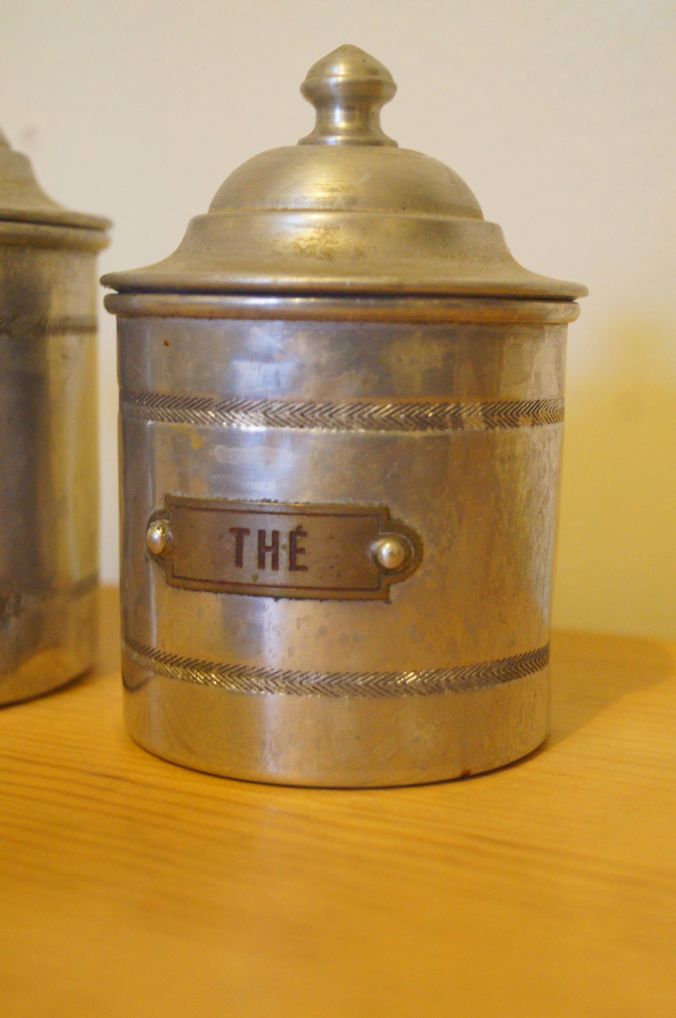 Lot pot à épices 1940