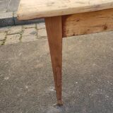 Farm table or "hiss" desk