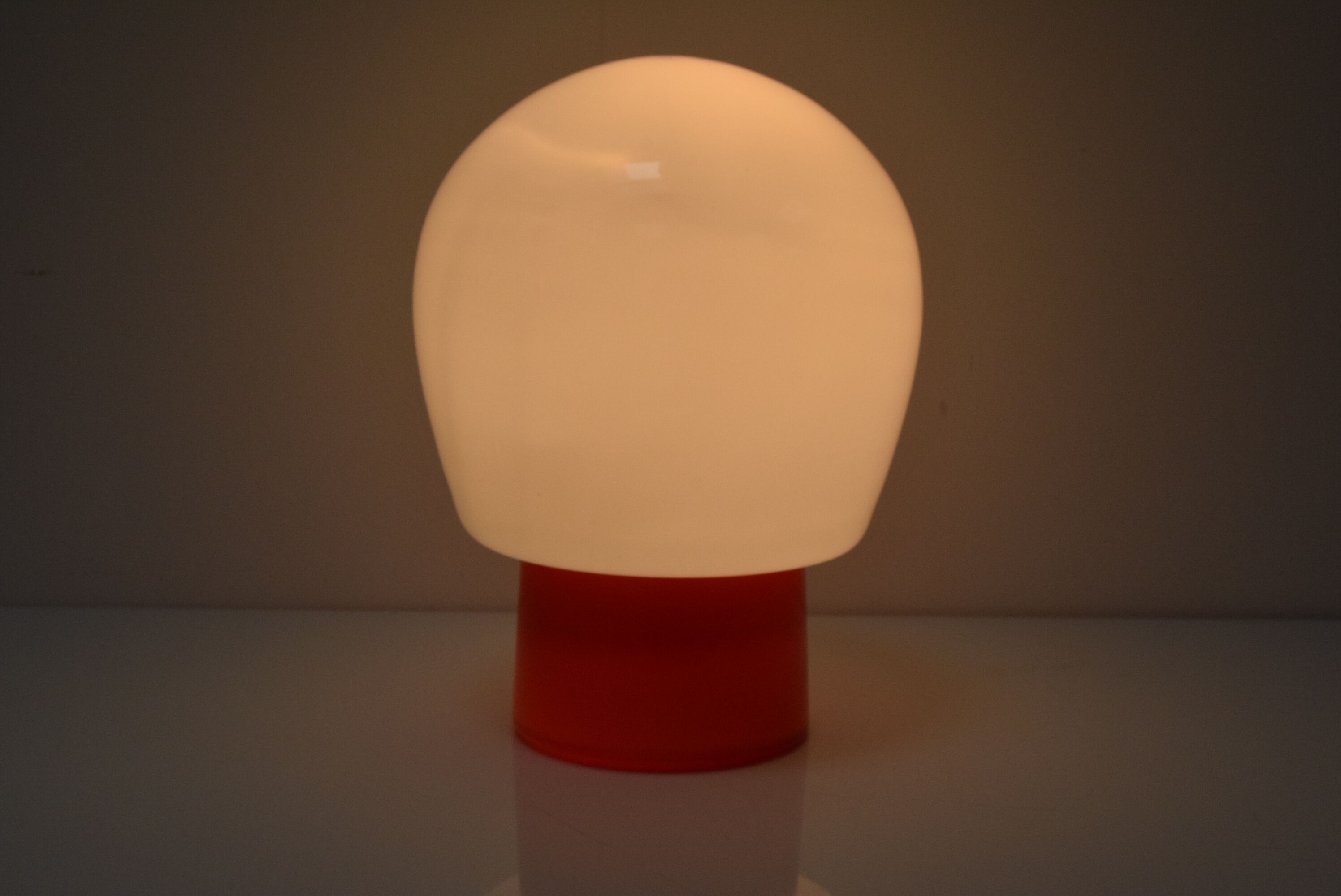 Mid-century All Glass Table Lamp,Designed by Stepan Tabera,1970's.