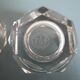 paire salerons salières Baccarat art table vintage crystal salt shakers