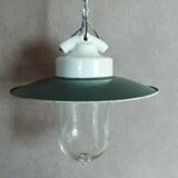 Vintage industrial porcelain suspension