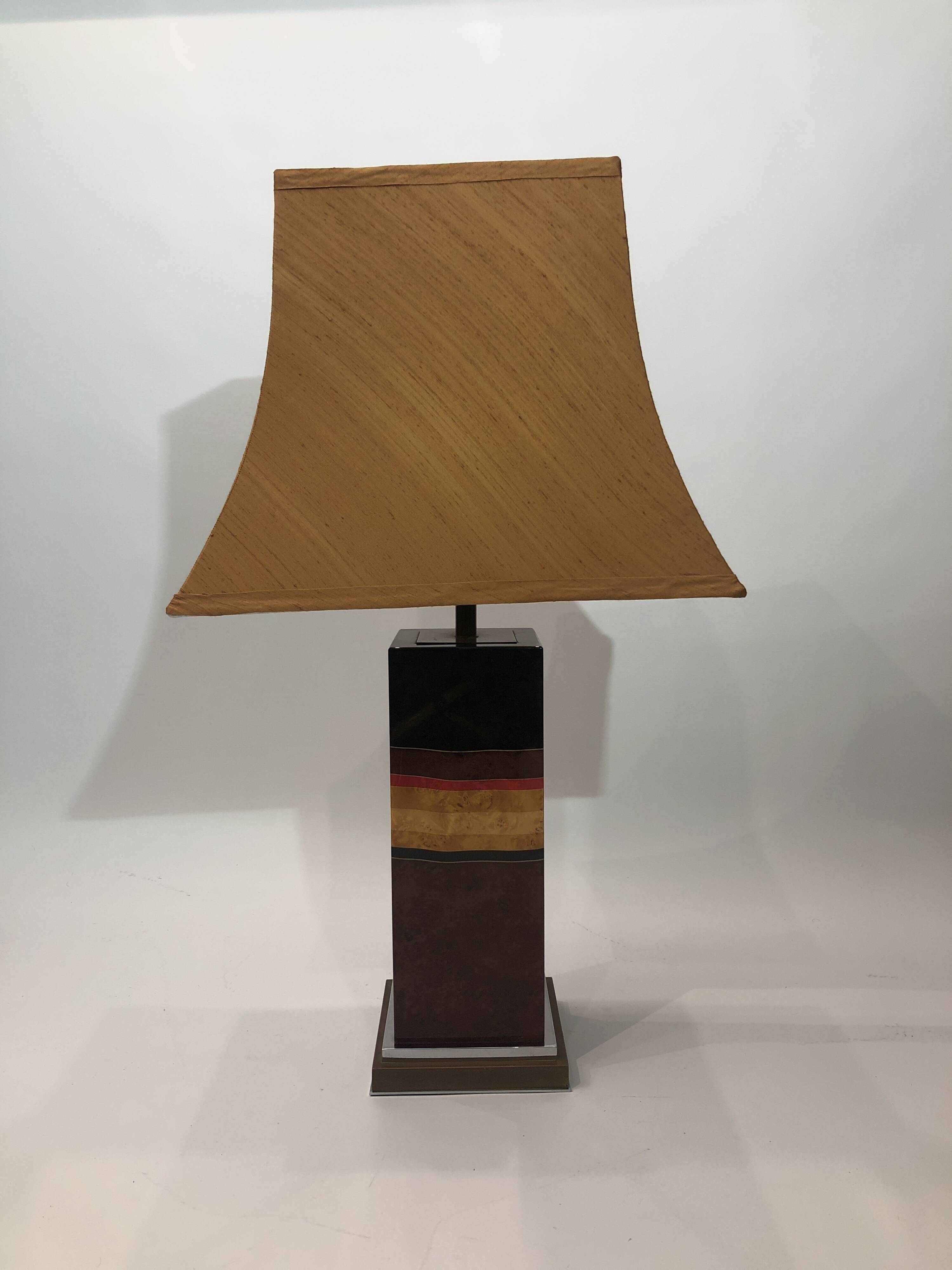 Jean-Claude Mahey Table Lamp 1970s French Hollywood Regency Midcentury