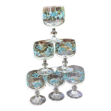 Forget-me-not stemware 1970