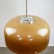 Space Age Brown Pendant Lamp from Guzzini, 1960s