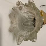 Murano Glass Brass Sconces Set of 2