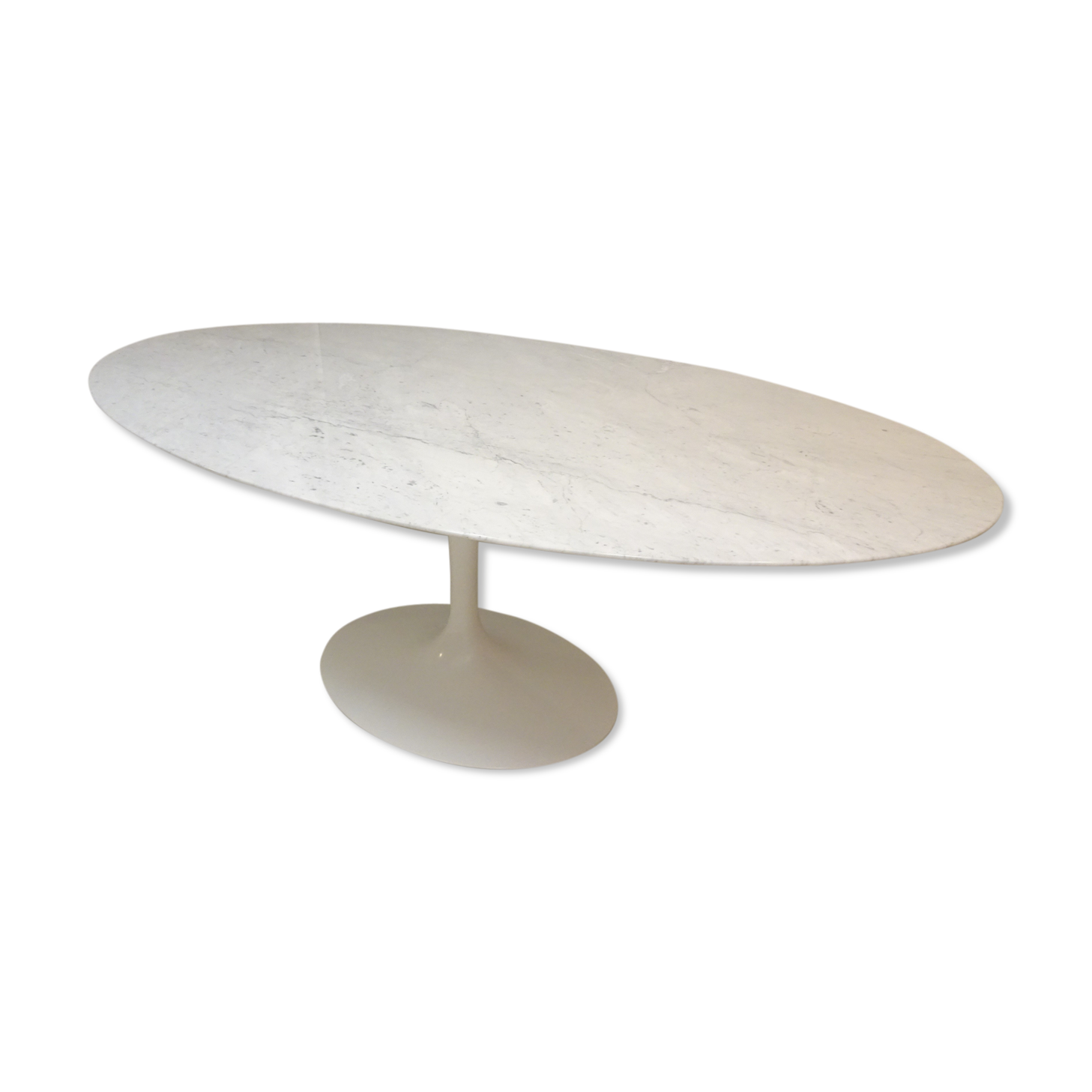 Table ovale d'Eero Saarinen édition Knoll 198 cm