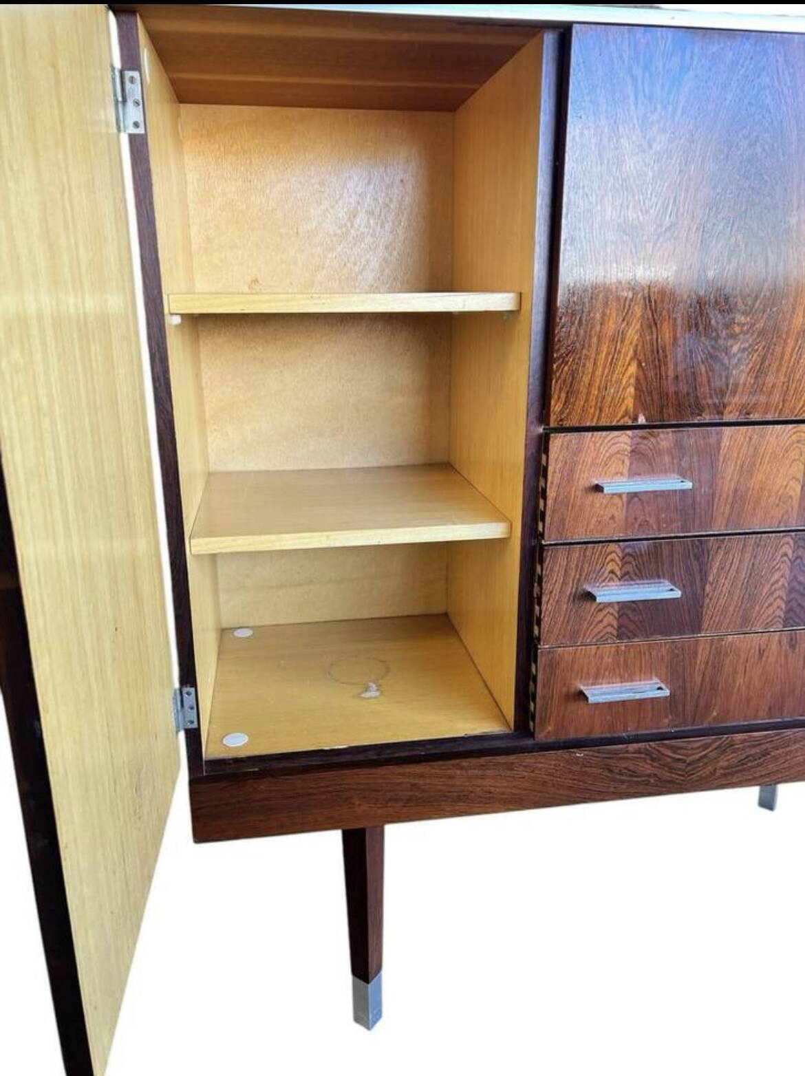 Vintage wooden cabinet / sideboard / bar cabinet
