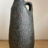 Black ceramic pitcher from the 50s
