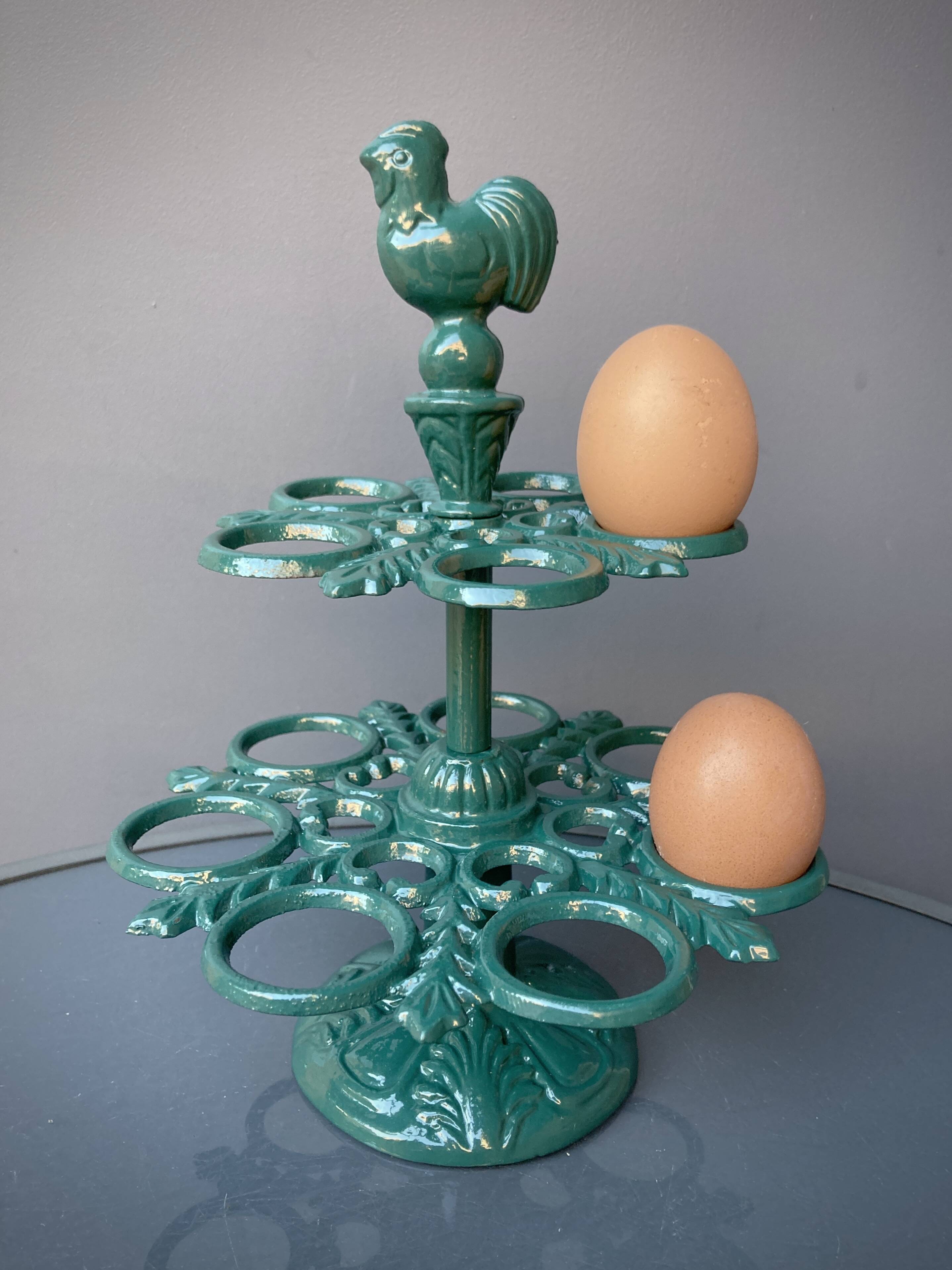 Cast iron egg cup