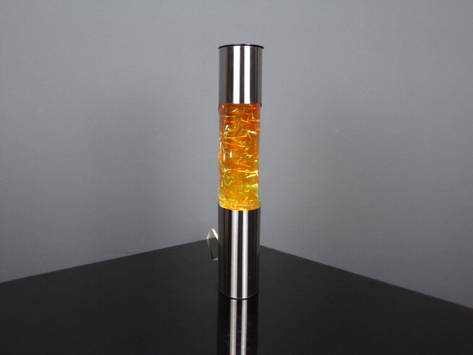 Vintage Glitter Lamp • Glitter Lamp • Space Age • 1970