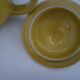Vintage ceramic yellow coffee maker