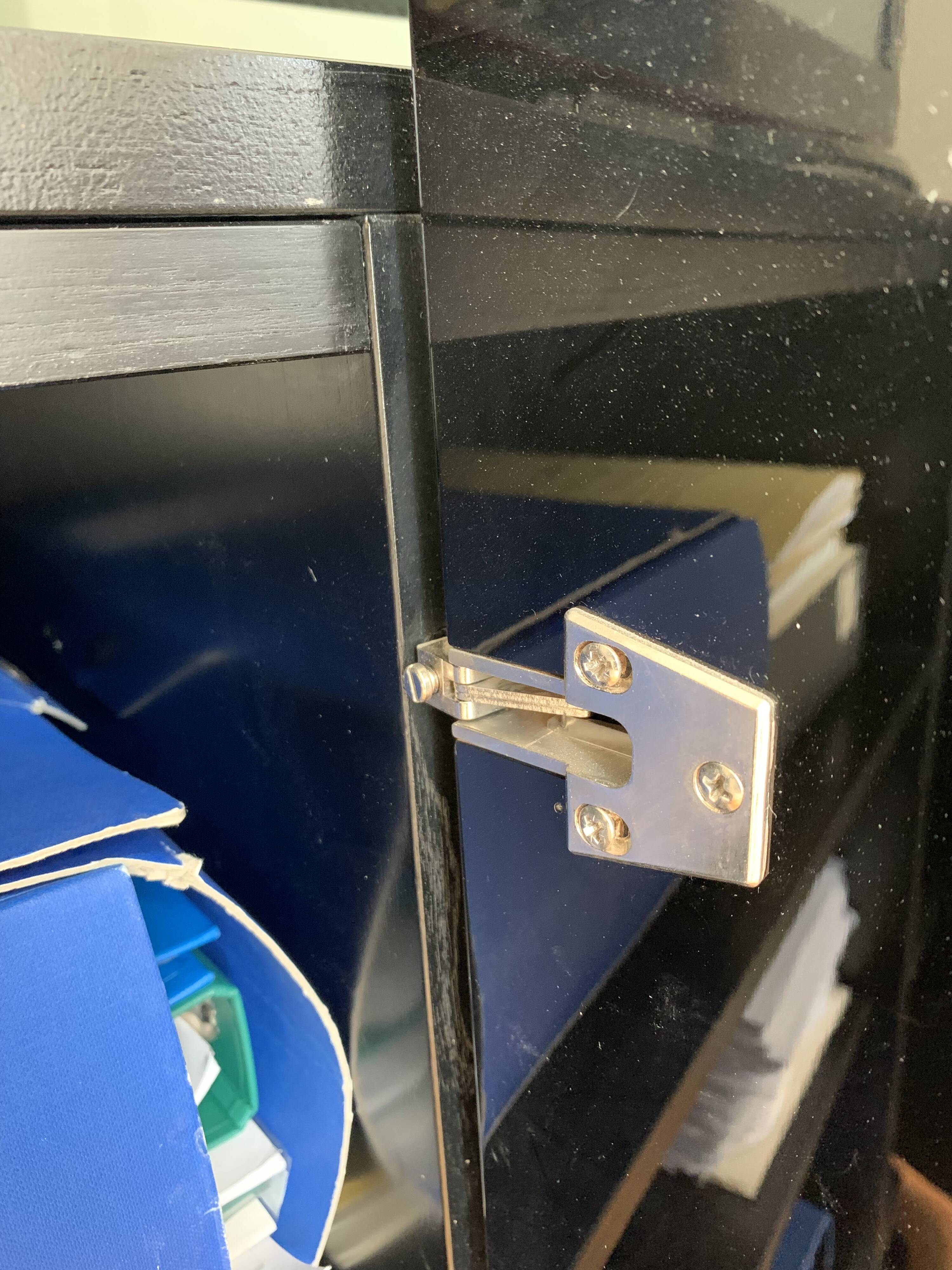 Black lacquered cabinet by Kazuhide Takahama for Cassina, 1980