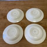 Assiettes Montereau vintage