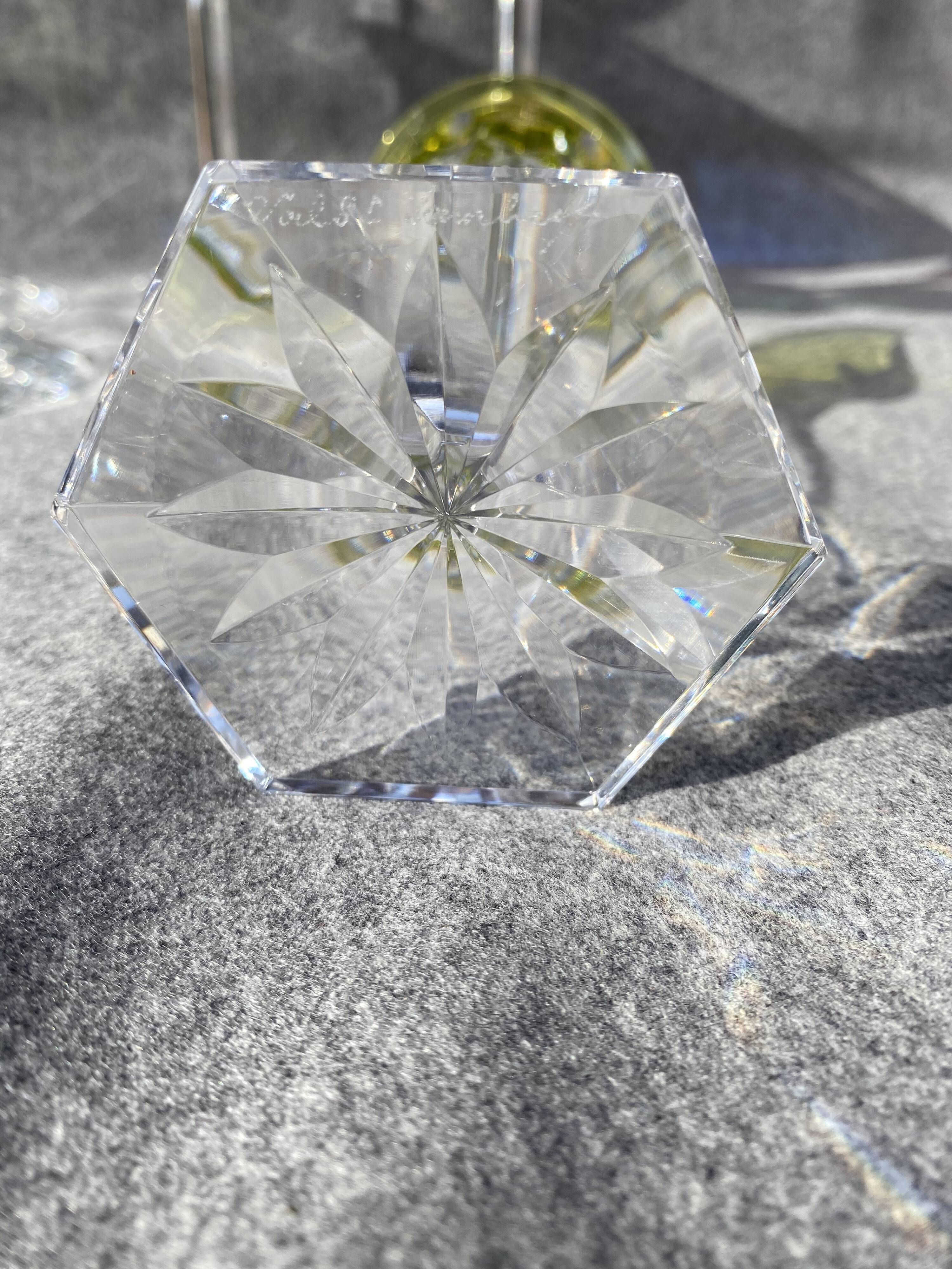 Val Saint Lambert glasses