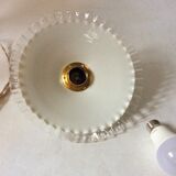 Vintage opaline pendant light