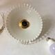 Vintage opaline pendant light