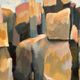 Original Swedish Oil on Canvas – "Landscape" by Eva S. – Signed – Vintage & Framed – 52 × 34 cm (20.5" × 13.4")