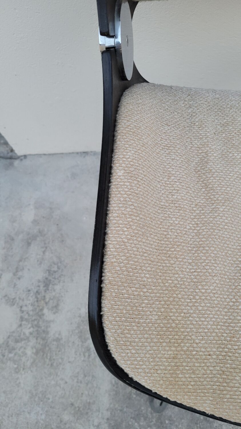 Fauteuil design style Étienne Fermigier 1970 vintage