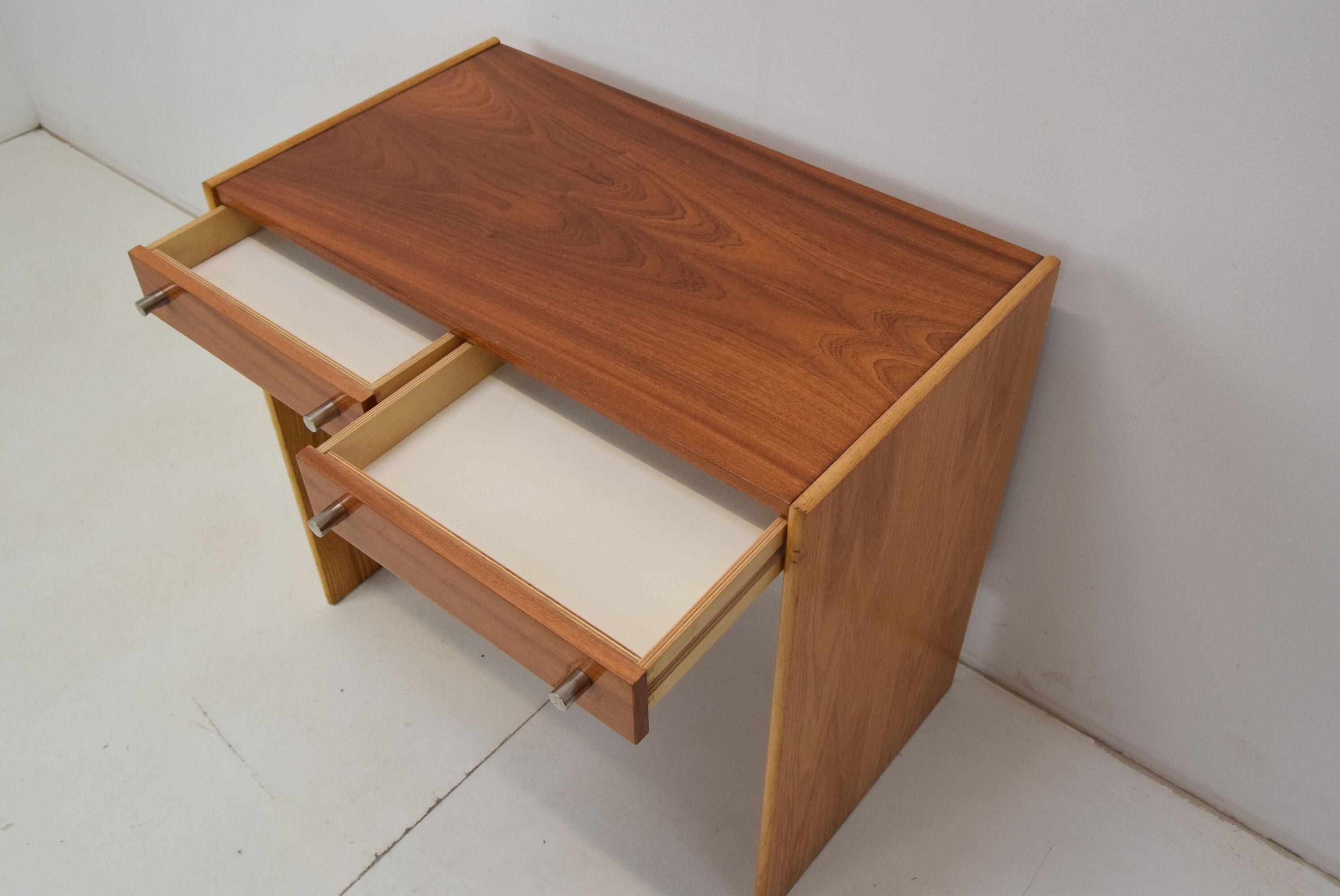 Lady's Desk or Vanity or Side Table in Mahogany/UP Zavody, 1970's