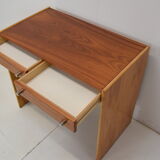 Lady's Desk or Vanity or Side Table in Mahogany/UP Zavody, 1970's