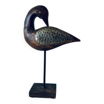 Decorative wooden bird