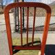 Coiffeuse et chaise en acajou blond Art Déco 1930