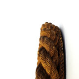 Mirror round rope frame, 42 cm.